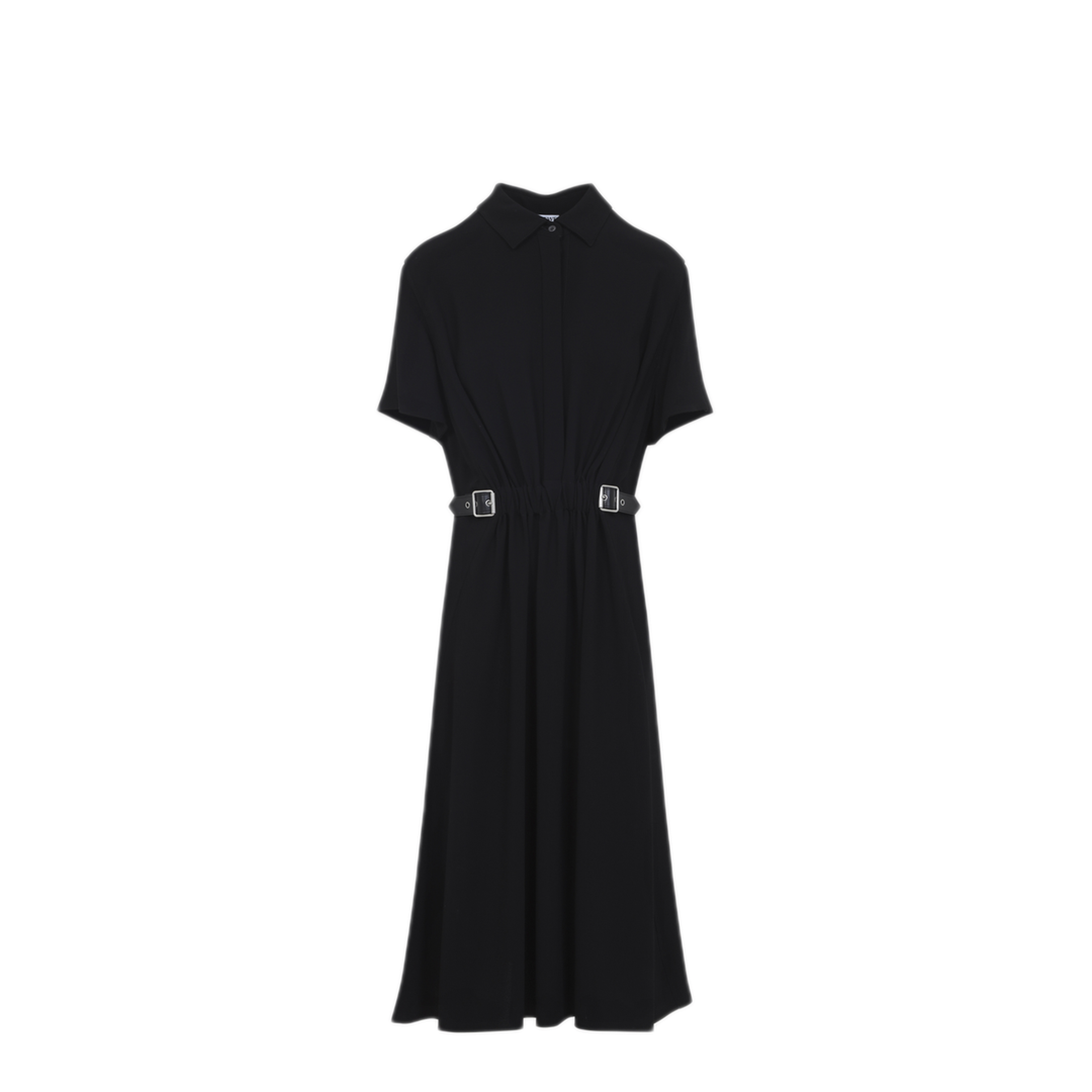 Belted Midi Dress - Image 1