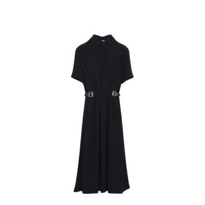 Belted Midi Dress - Image 1