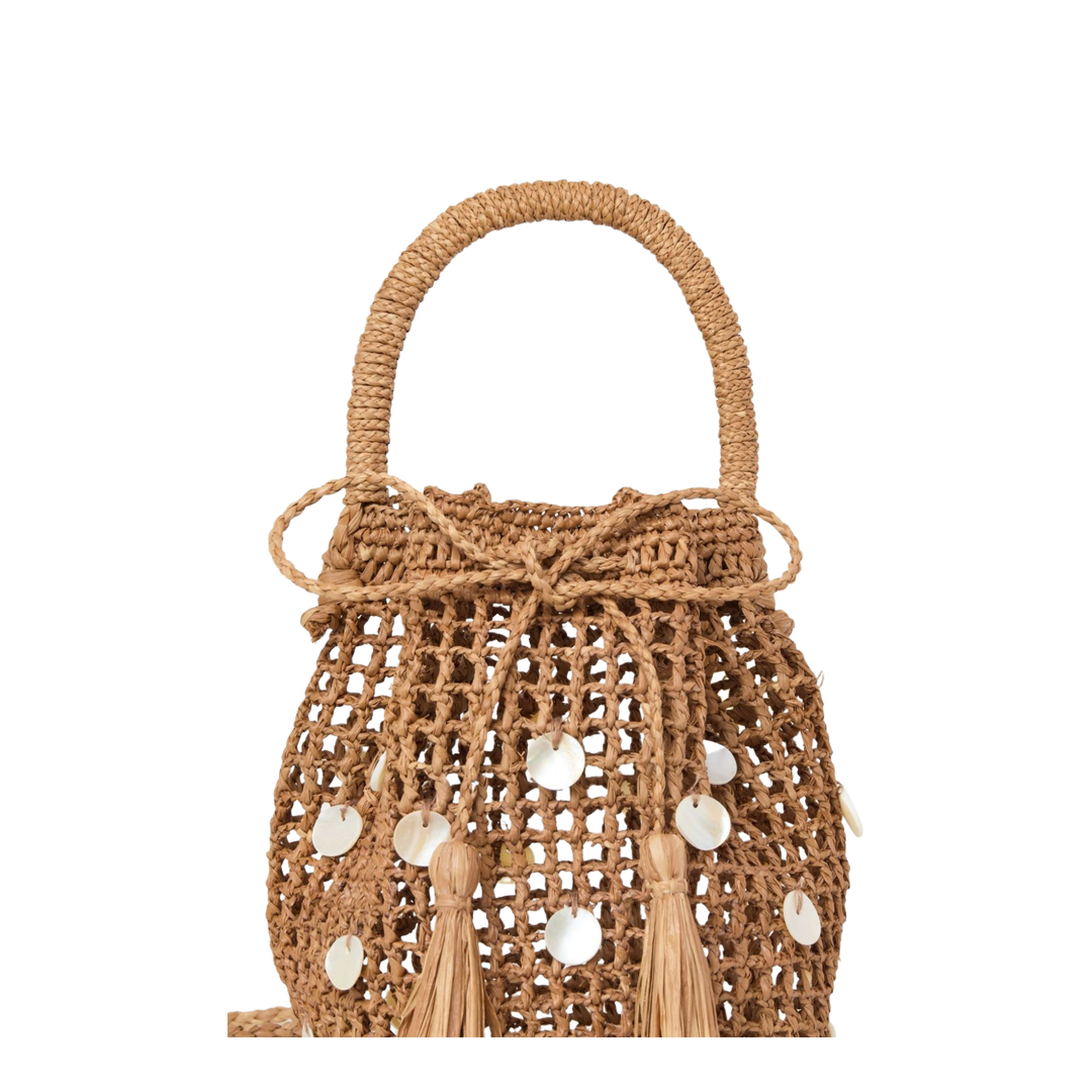 Rafia Bucket Bag - Image 2