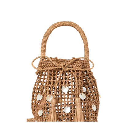 Rafia Bucket Bag - Image 2