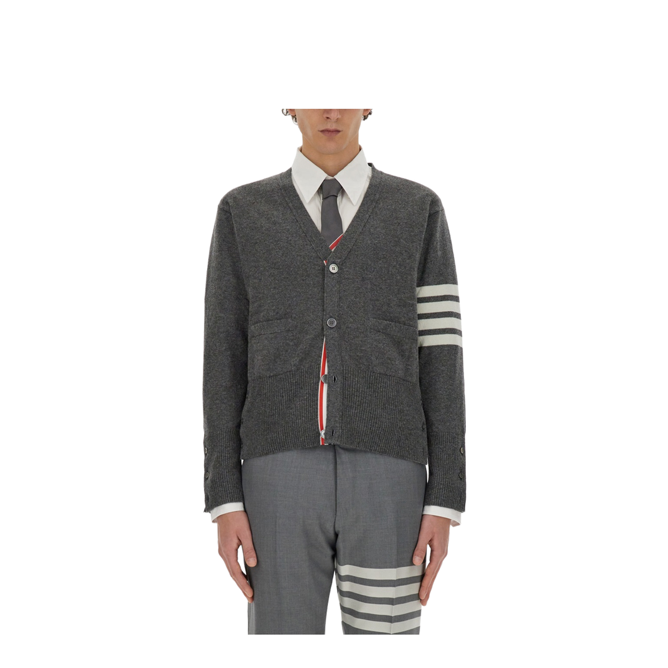 V-Neck Cardigan - Image 1