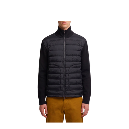 Padded Zip-Up Cardigan - Image 1