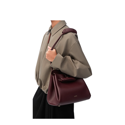 Puzzle Fold Pouch in Shiny Nappa Calfskin - Image 5