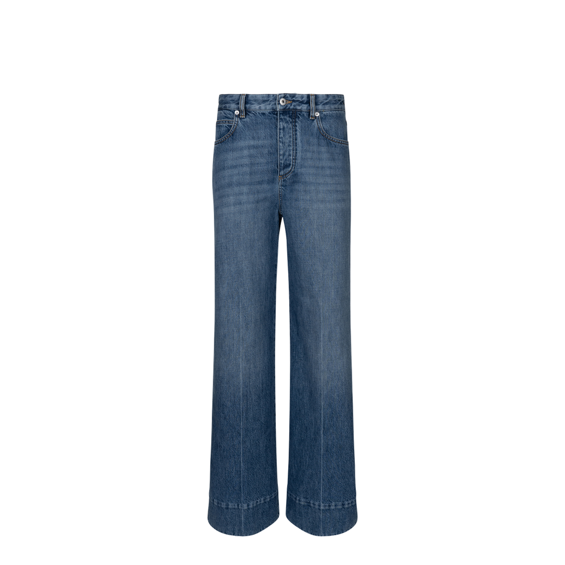 Vintage Indigo Palazzo Jeans - Image 1
