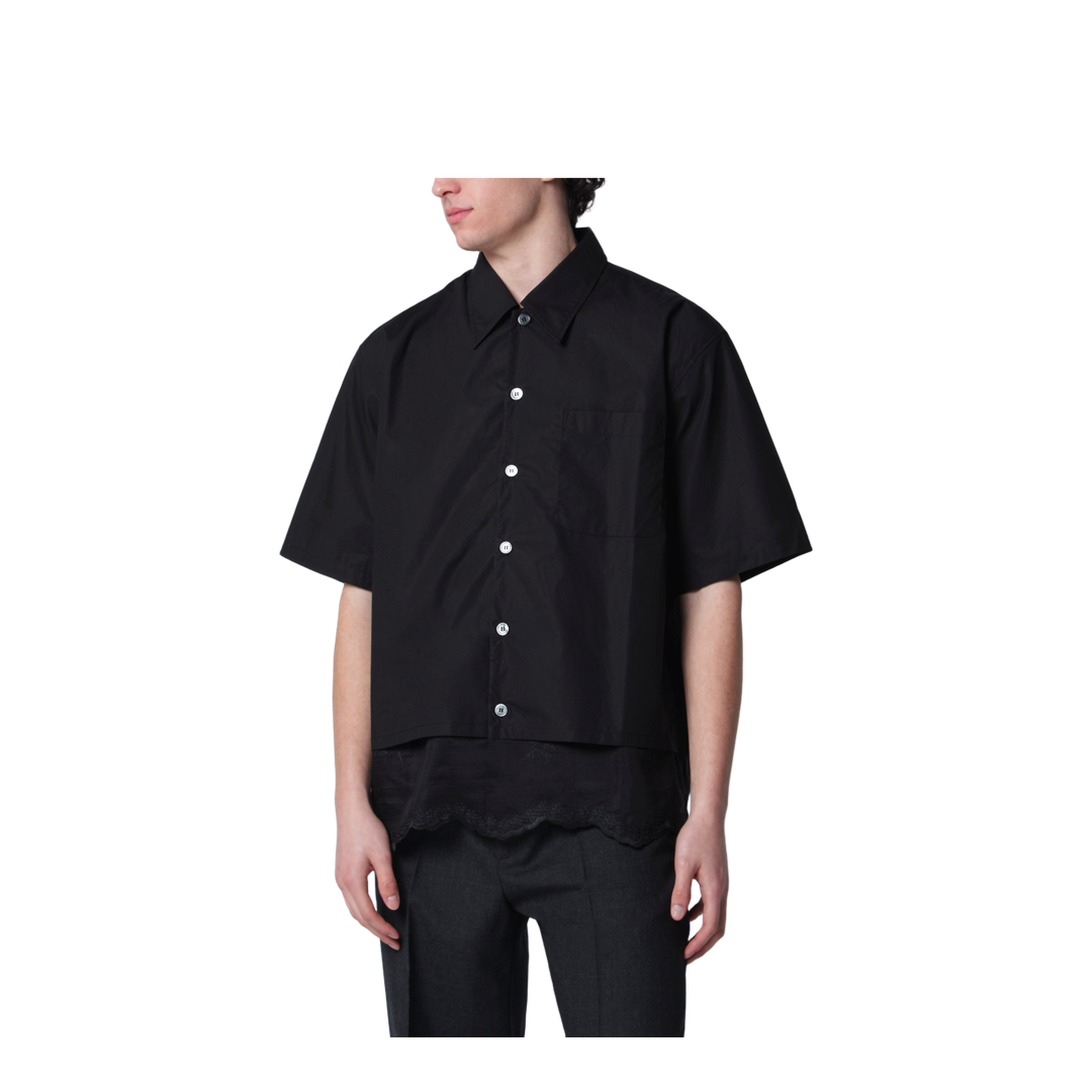 Oversized Long Sleeve Shirt - Image 1