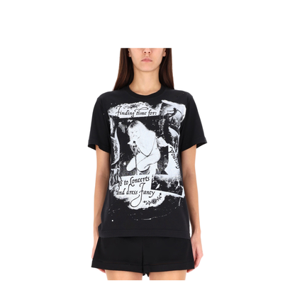 Printed Crewneck T-Shirt - Image 1