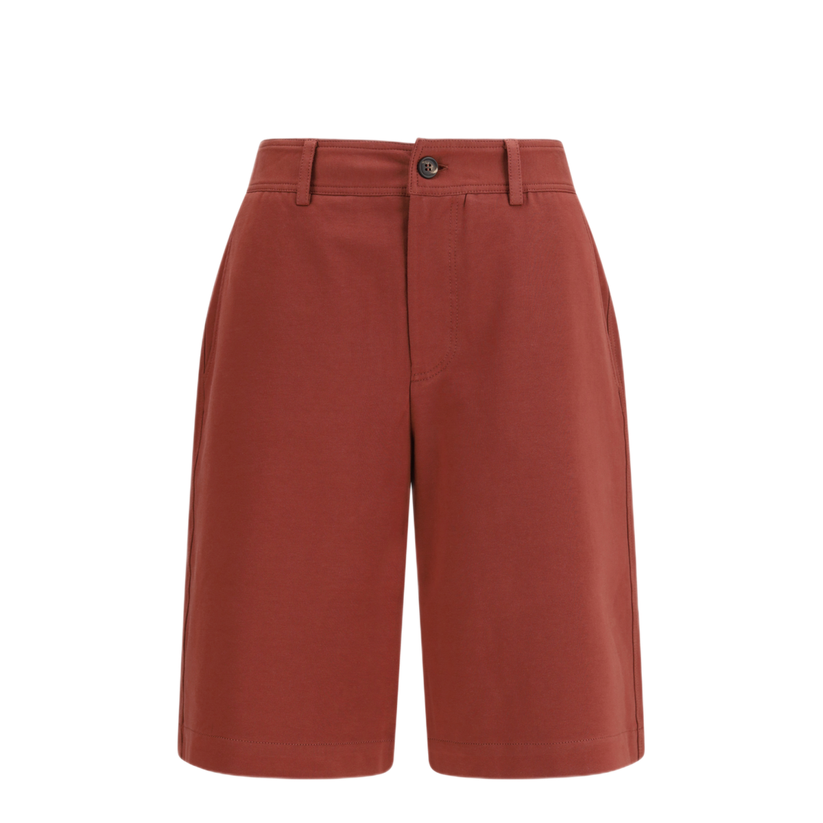 Cotton Bermuda Shorts - Image 1