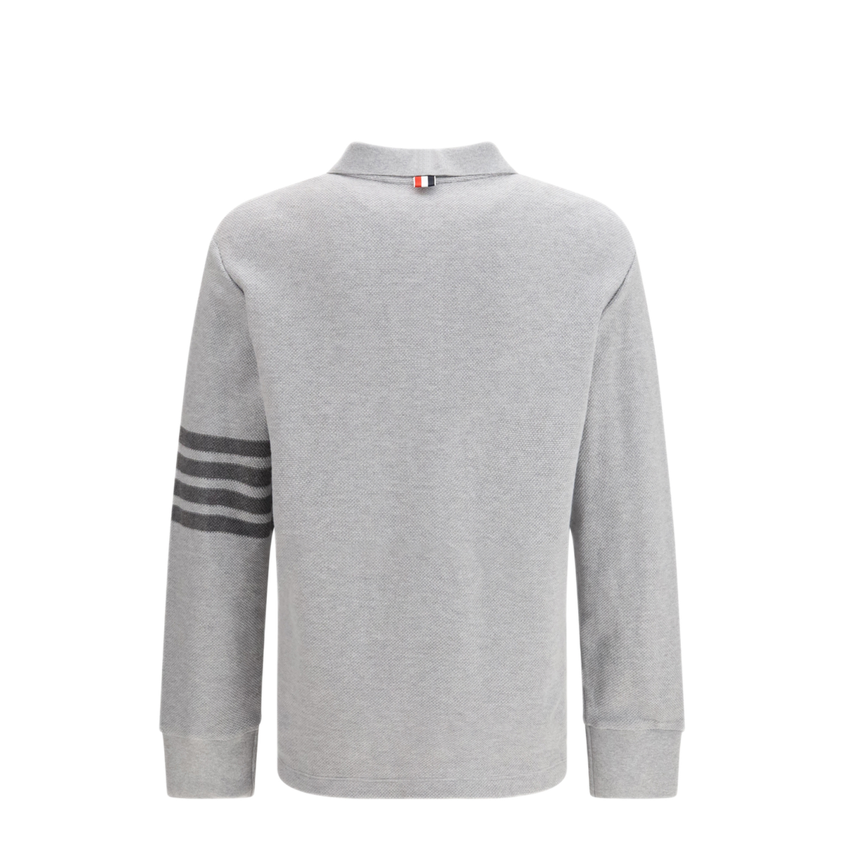 Piqu Long Sleeve Polo - Image 2