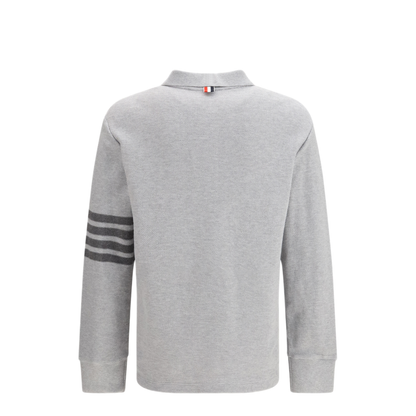 Piqu Long Sleeve Polo - Image 2