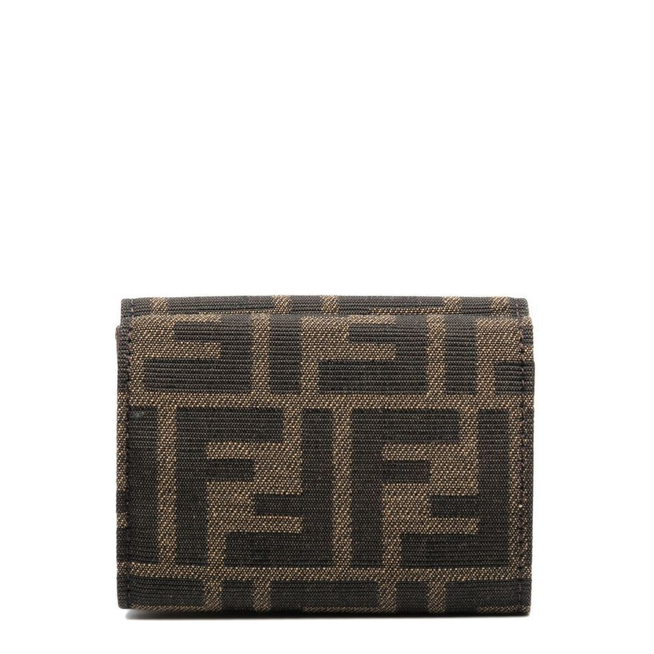 Baguette FF Jacquard Wallet - Brown - Image 2