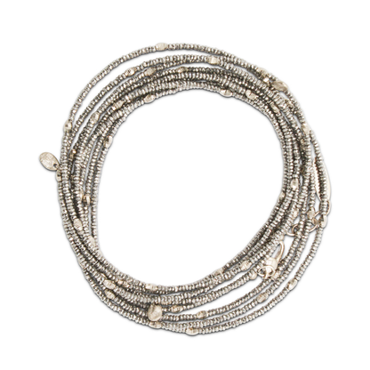 Sterling Silver Wrap Bracelet - Image 1
