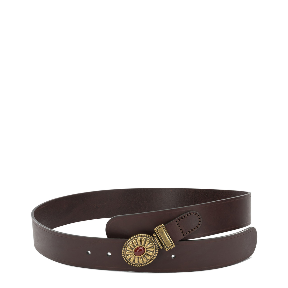 Paisley Leather Belt - Image 1