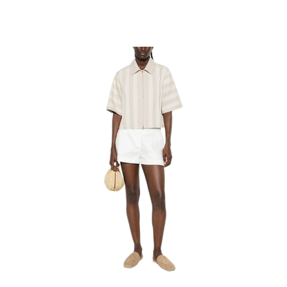 Pequin Drill Cropped Jacket - Image 2