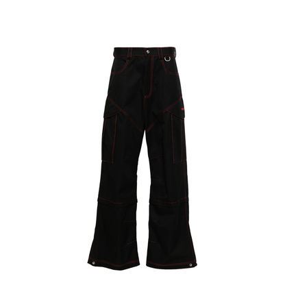 Contrast Stitches Cargo Pants - Image 1