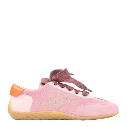 Pink Low Top Sneakers - Image 3