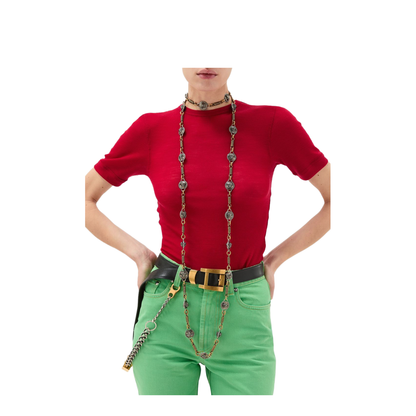 Ribbed Cotton T-Shirt - Image 2