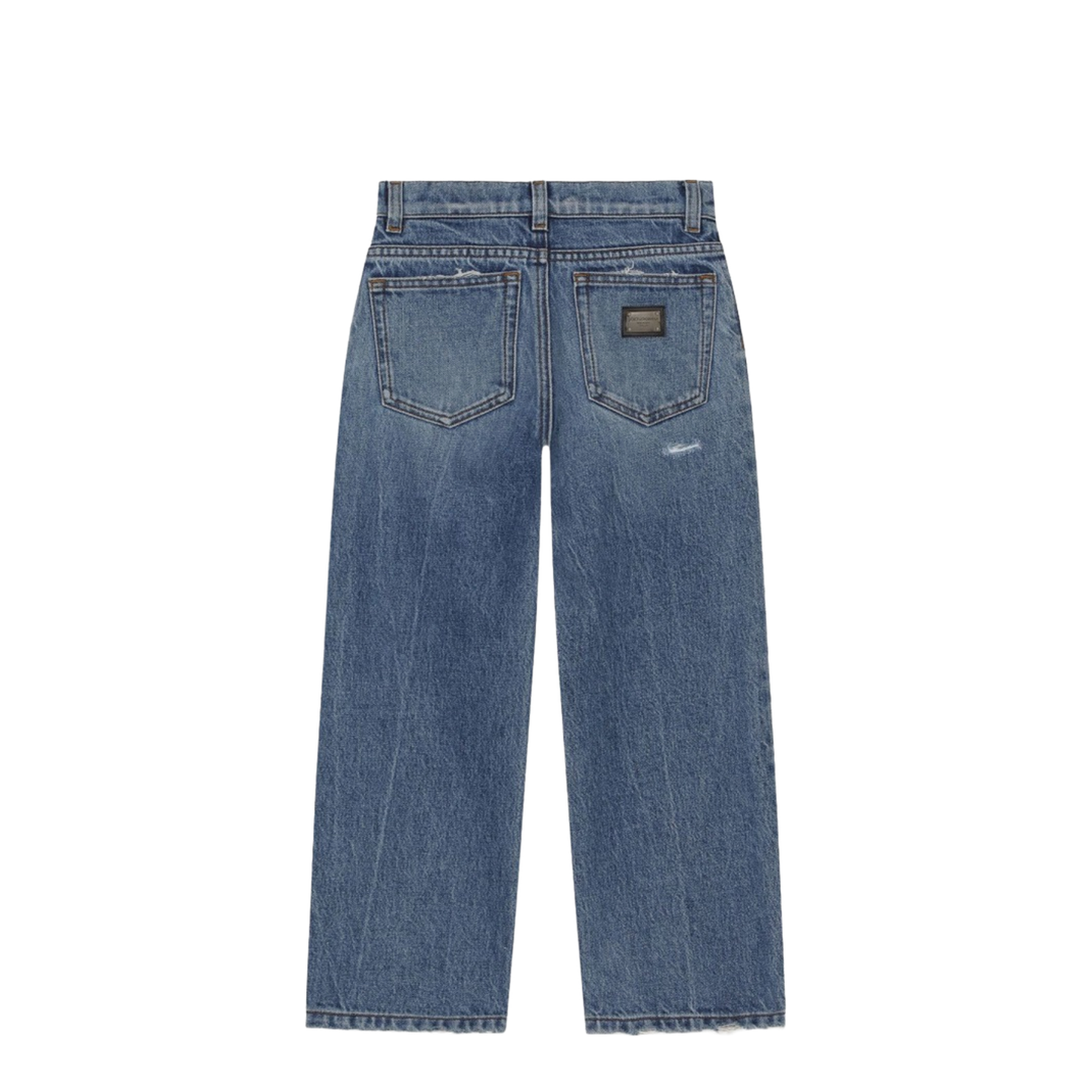 Worn Effect Jeans - Image 2