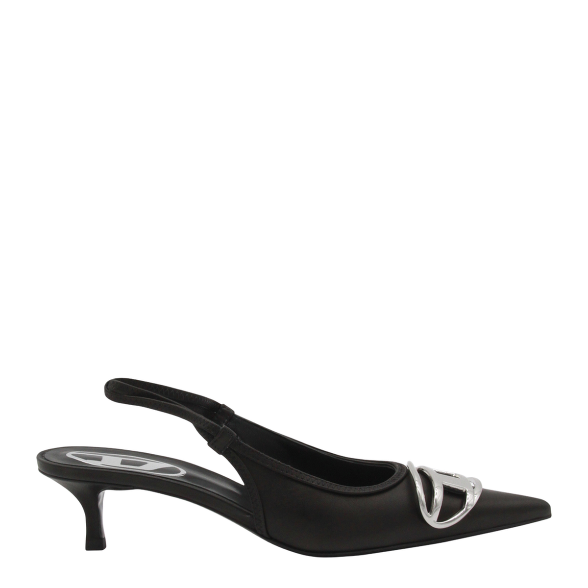 D-Venus SB 40 Slingback Pumps Black - Image 2