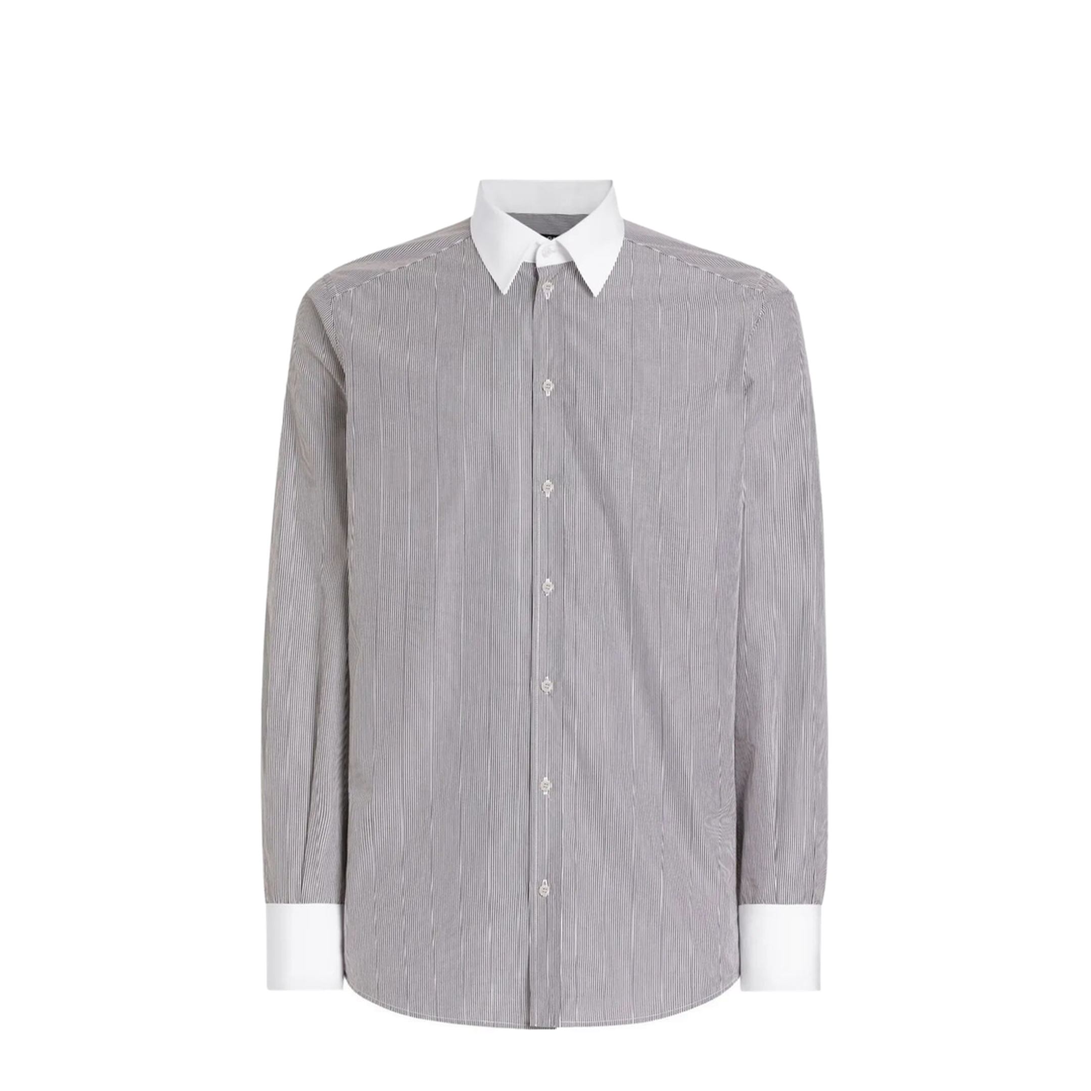 Striped Cotton Shirt - Image 1