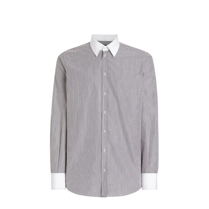 Striped Cotton Shirt - Image 1