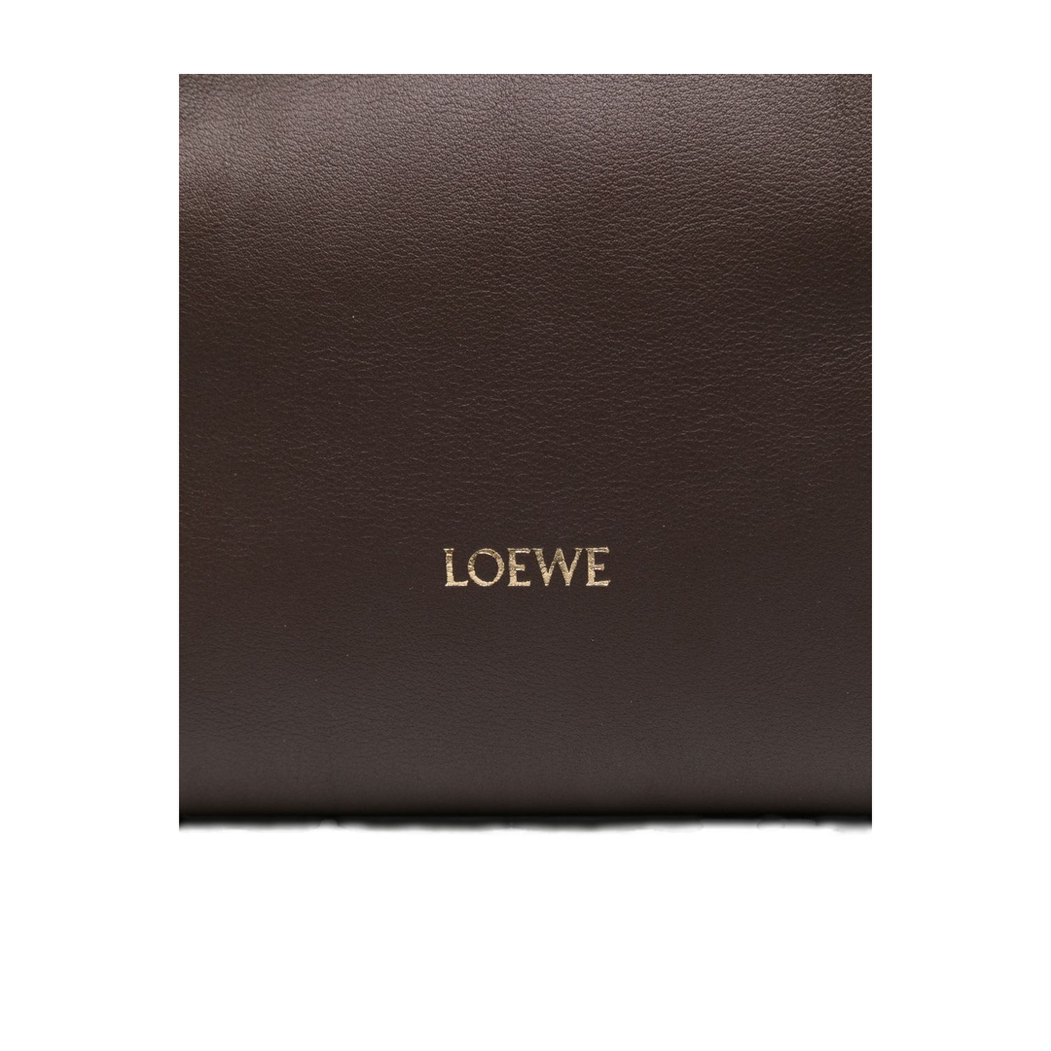 Flamenco Medium Leather Clutch Bag - Brown - Image 2