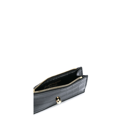 Skull Flat Zip Purse - Image 3