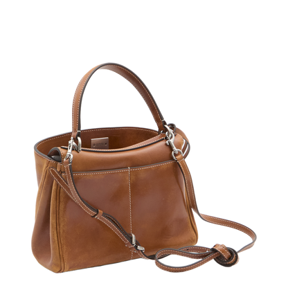 Rodeo Mini Lambskin  Handbag - Tan Cowboy - Image 2