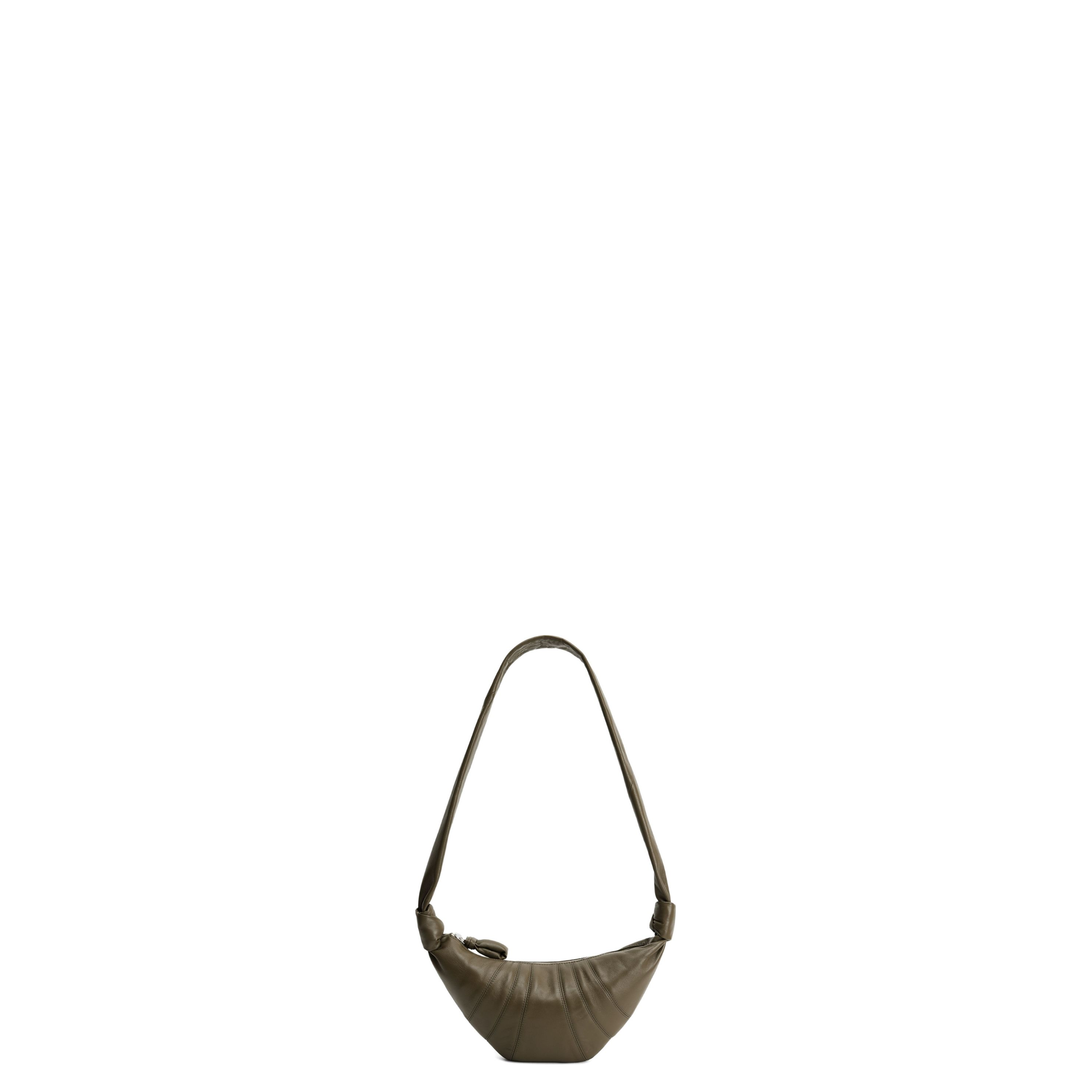 Croissant Small Leather Shoulder Bag - Image 1