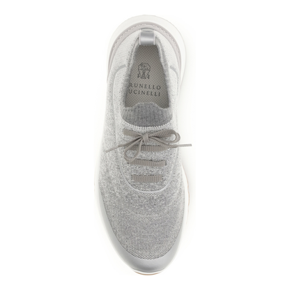Techno Cotton Knit Sneakers Runners - Image 4