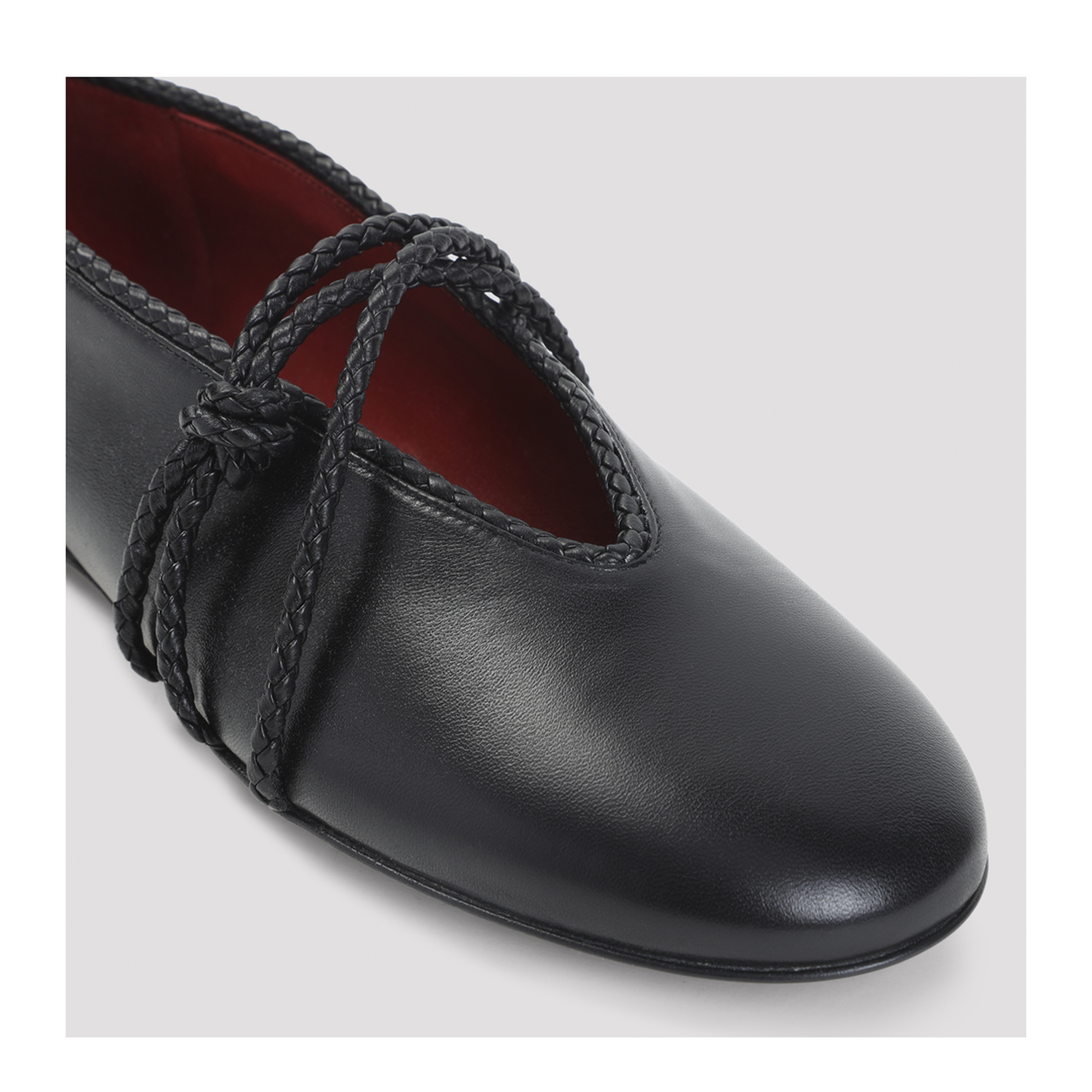 Rosa Lamb Leather Ballerinas - Image 6