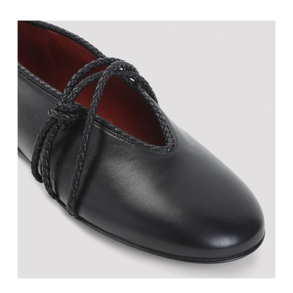 Rosa Lamb Leather Ballerinas - Image 6