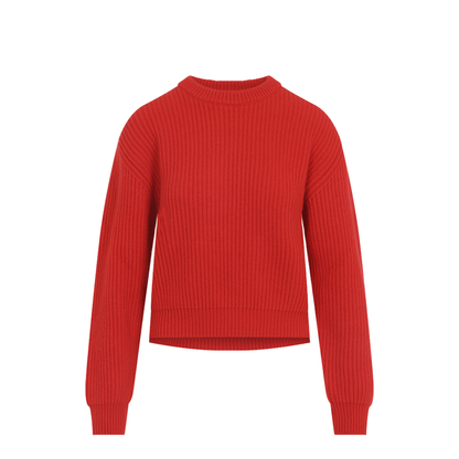 Ribbed Knit Sweater - Image 2