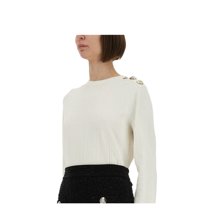 Knitted Tops Creme - Image 4