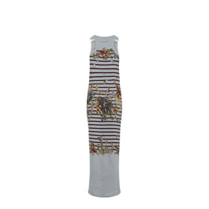 Mariniere Grape Long Dress - Image 4
