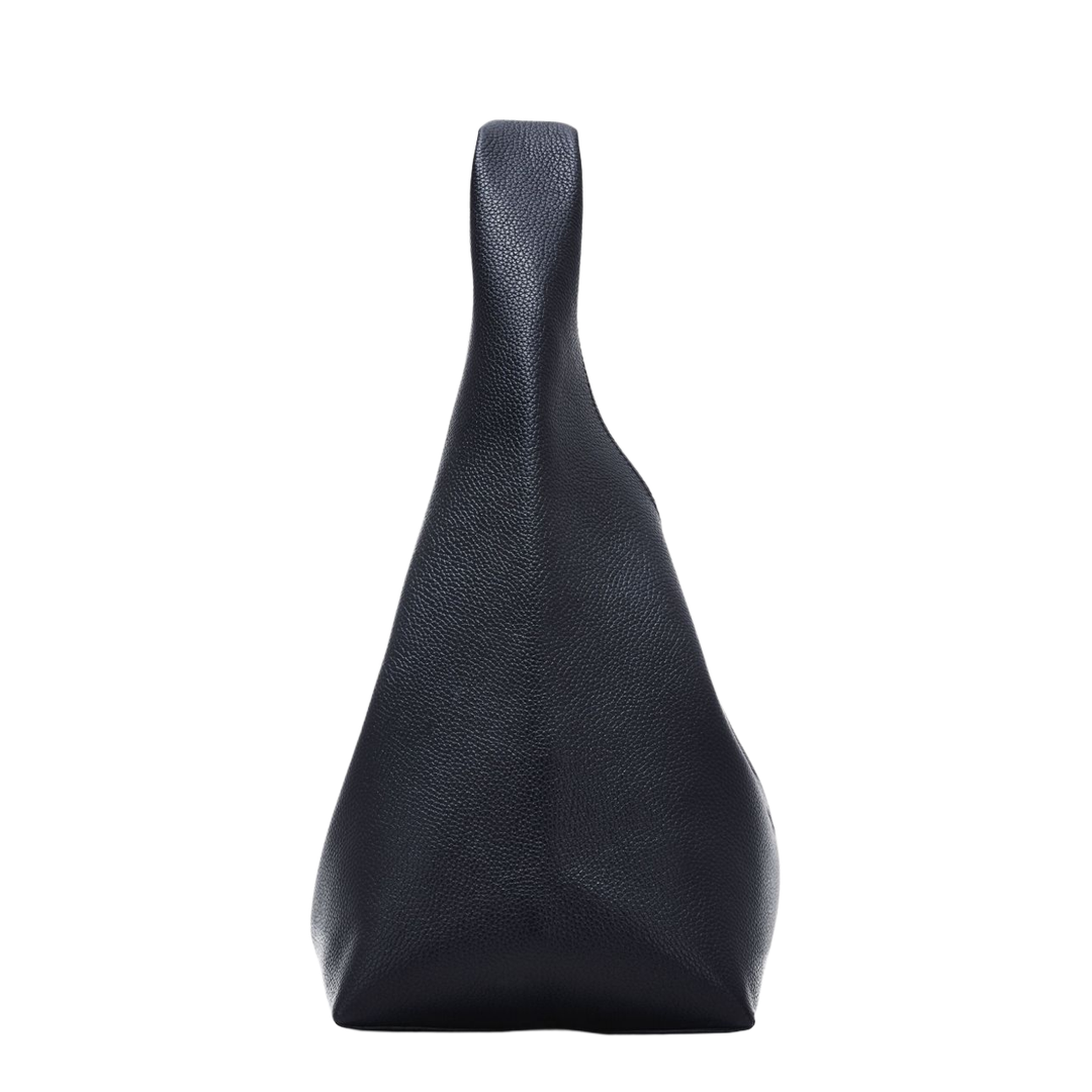 The Sack Bag In Black Leather - Image 5