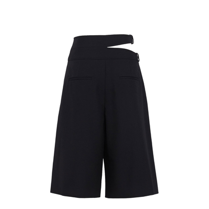 Double Belt Wool Bermudas - Image 2
