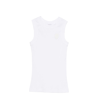Cotton Tank Top - White - Image 1