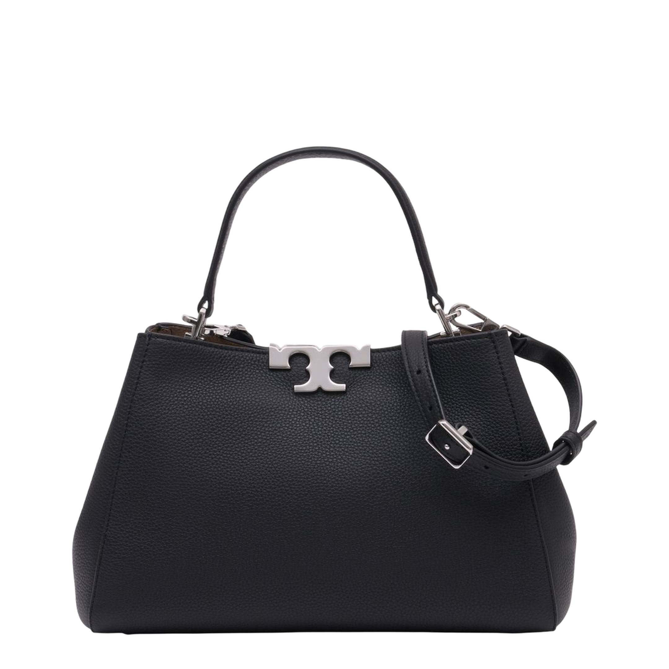 Eleanor Pebbled Medium Satchel Bag - Image 1