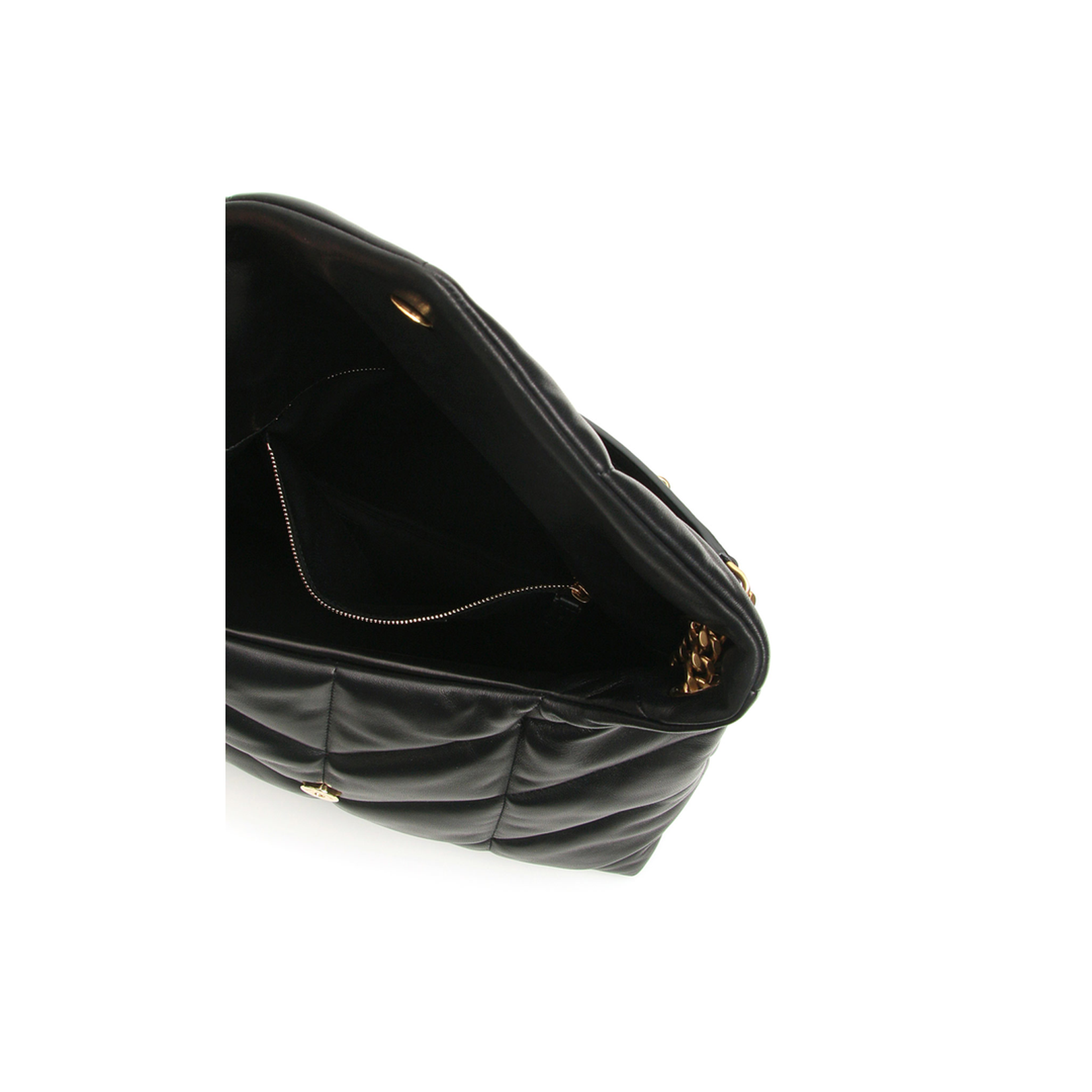 Puffer Medium Nappa leather Shoulder Bags - Black - Image 4