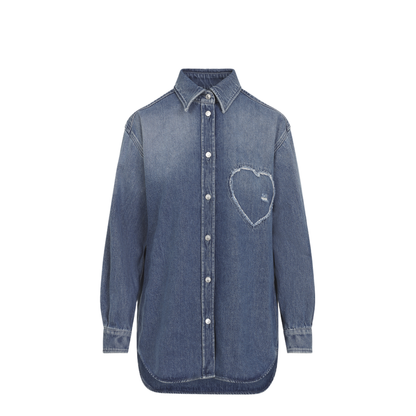Heart Denim Shirt - Image 3