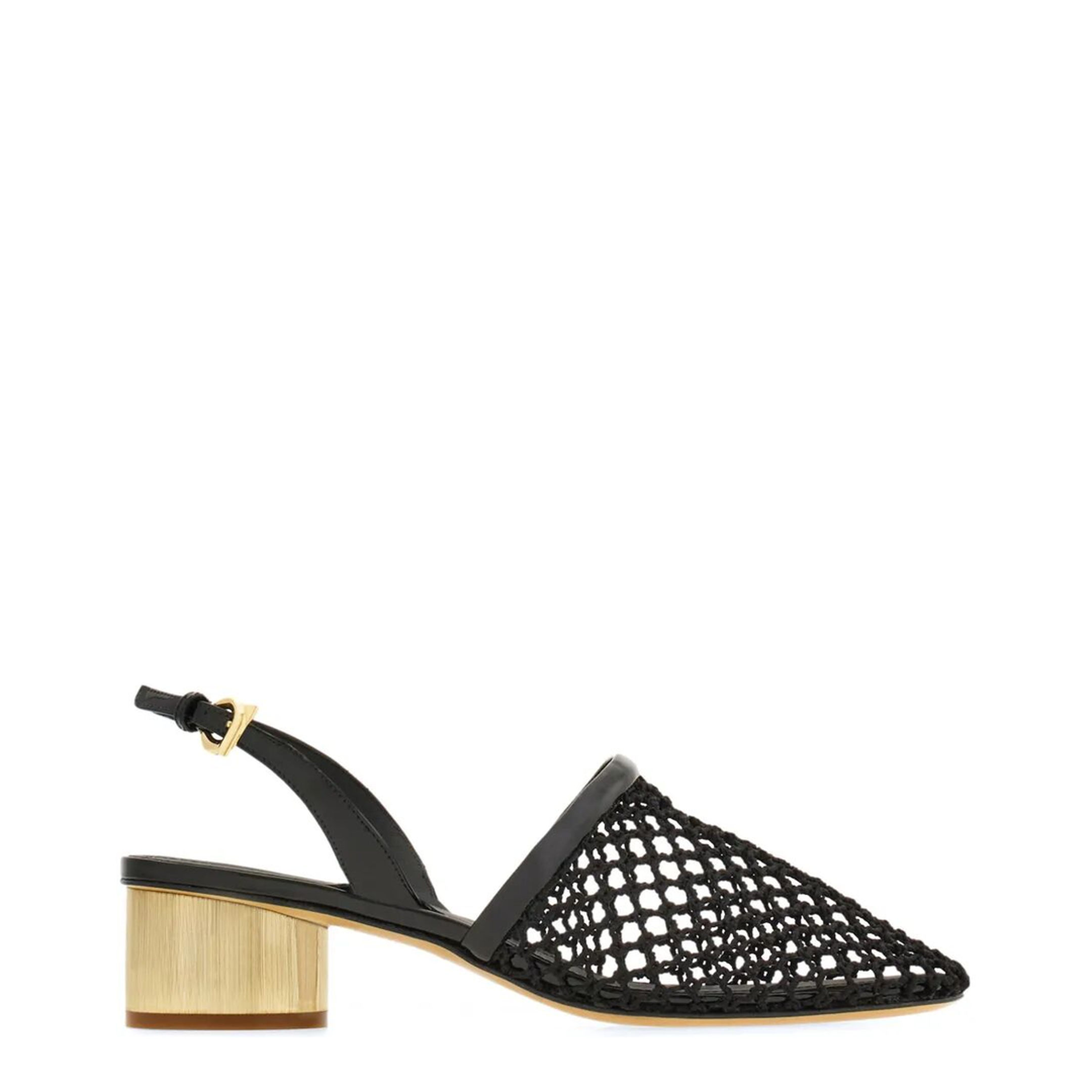 KAY 40 MESH AND LEATHER SLINGBACK - Image 1