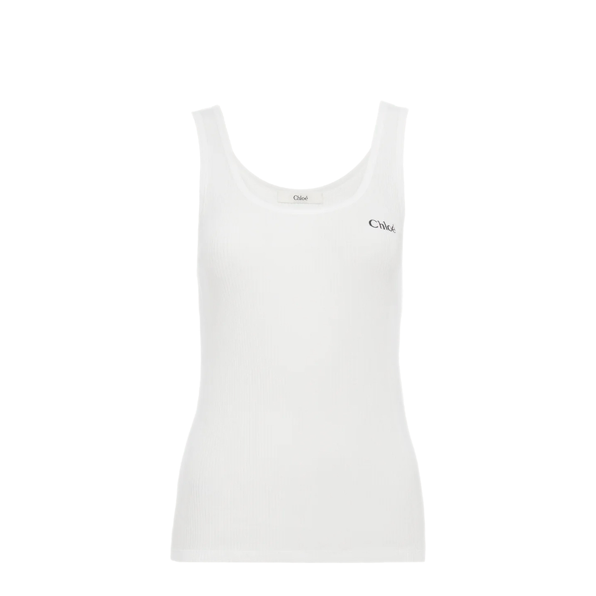 Logo Tank Top in Jersey - Image 1