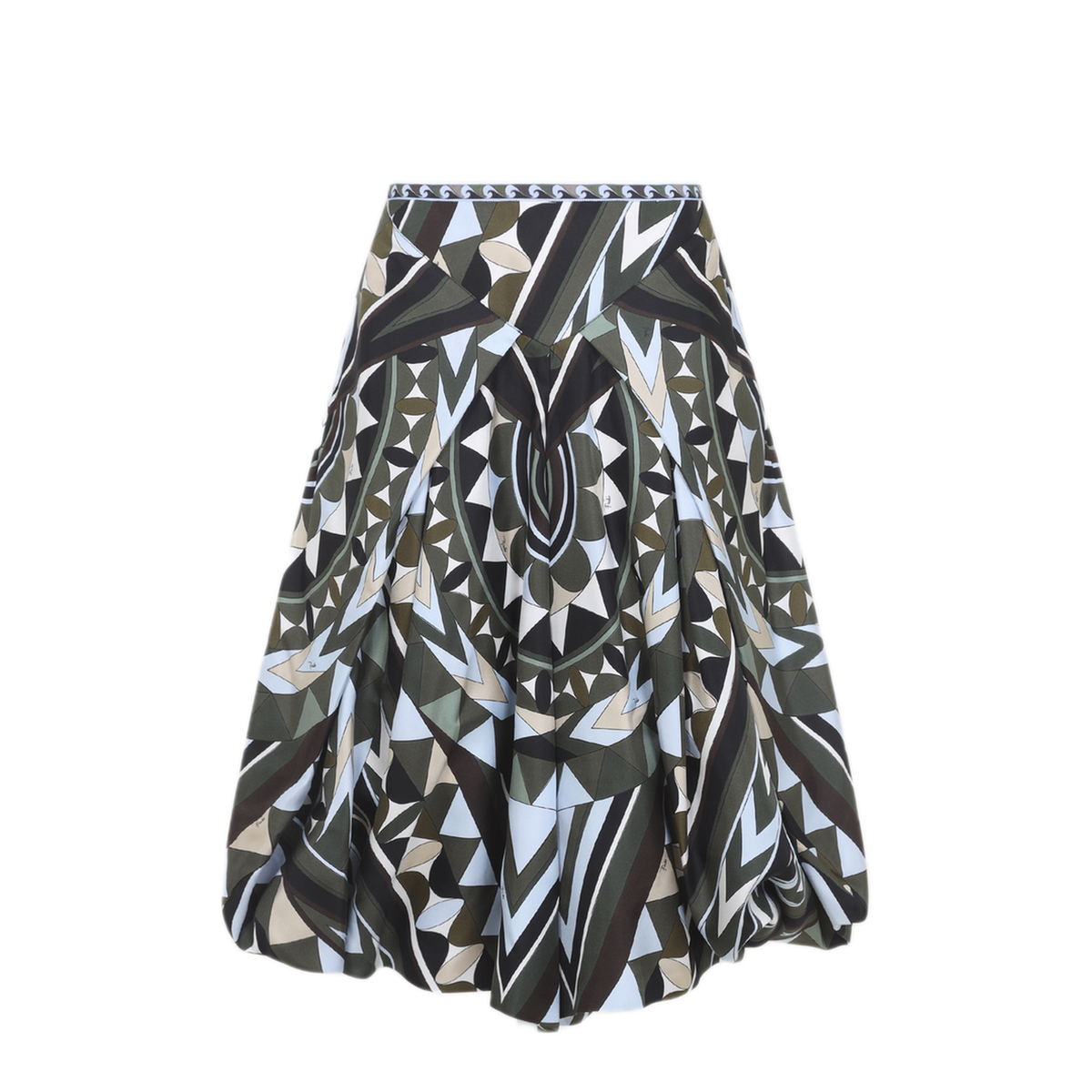 Green Silk Pants - Image 1