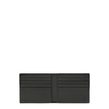 Bi-Fold Wallet in Black Soft Leather - Image 5
