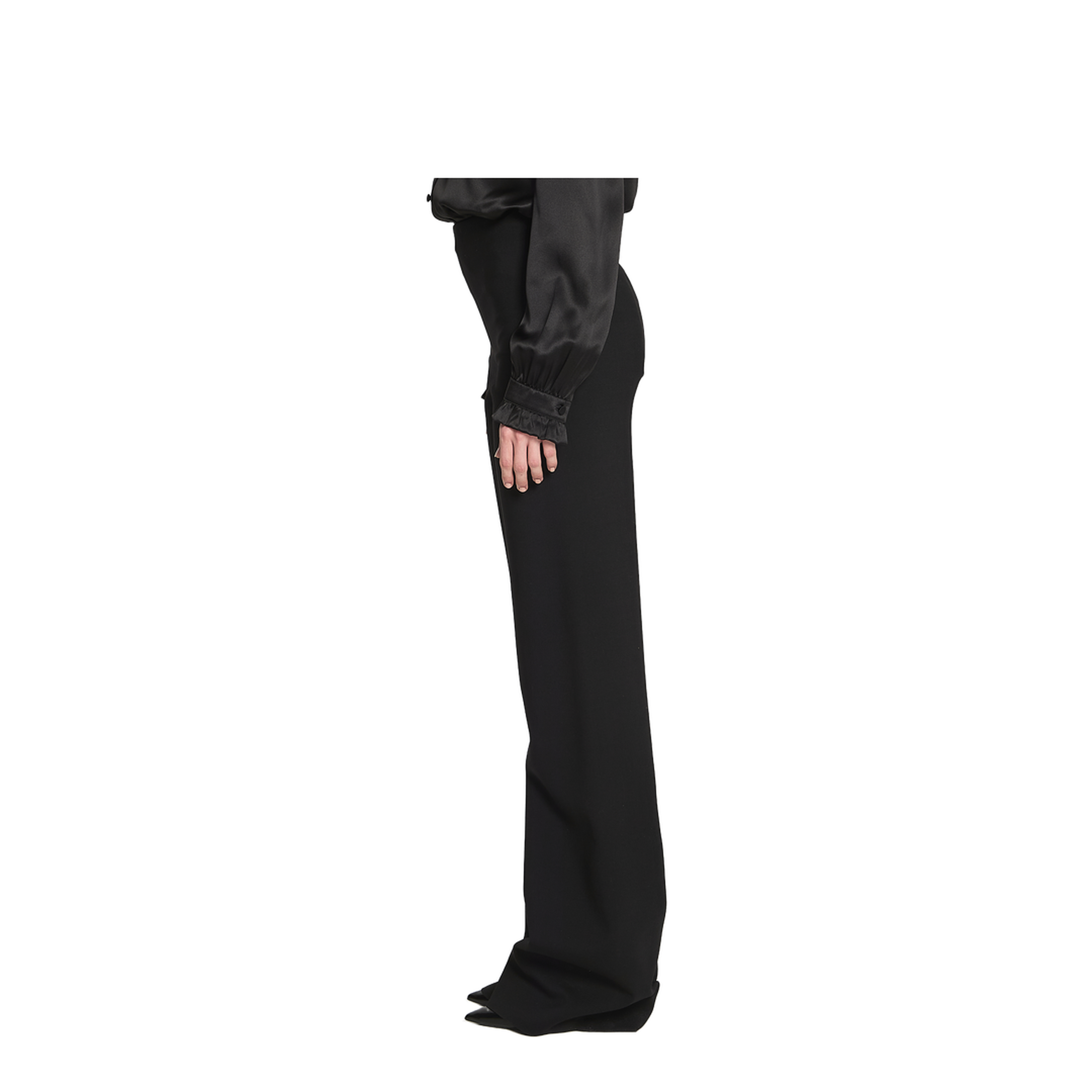 Wool Tailored Pants - Image 3