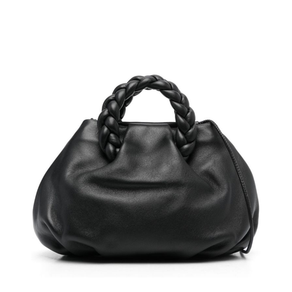 Medium Lambskin Handbag - Black - Image 1