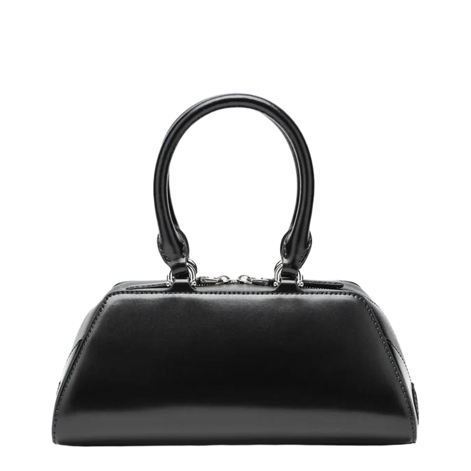 Antigona East-West Mini Bag Leather Black - Image 2