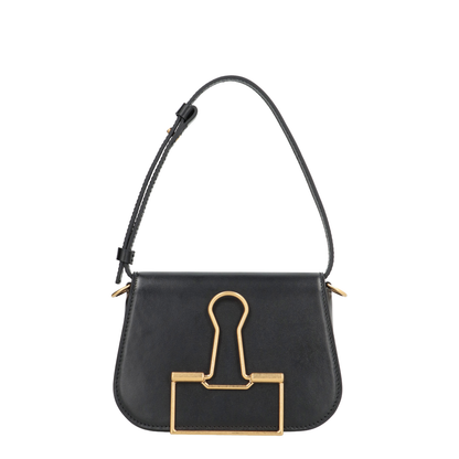 Skeleton Binder Leather Shoulder Bag - Image 5