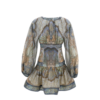 Wanderlust Cotton Silk Mini Dress - Image 2