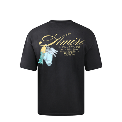 Logo Printed T-Shirts Black - Image 4